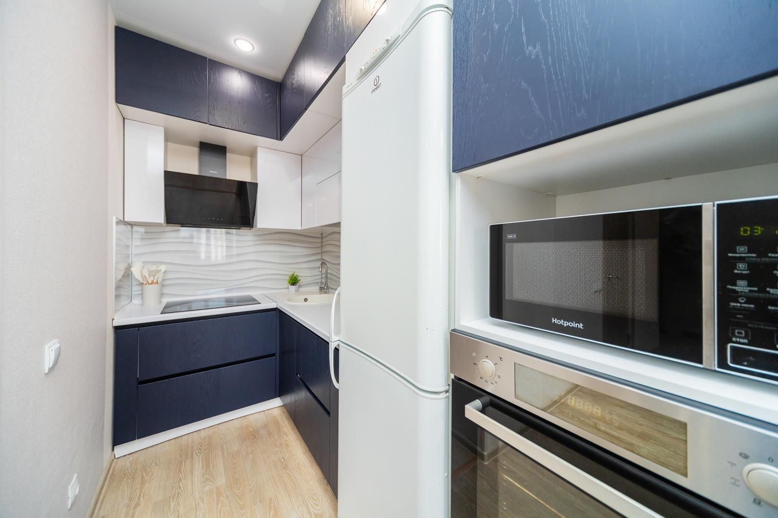 2-к квартира с просторной кухней-гостиной