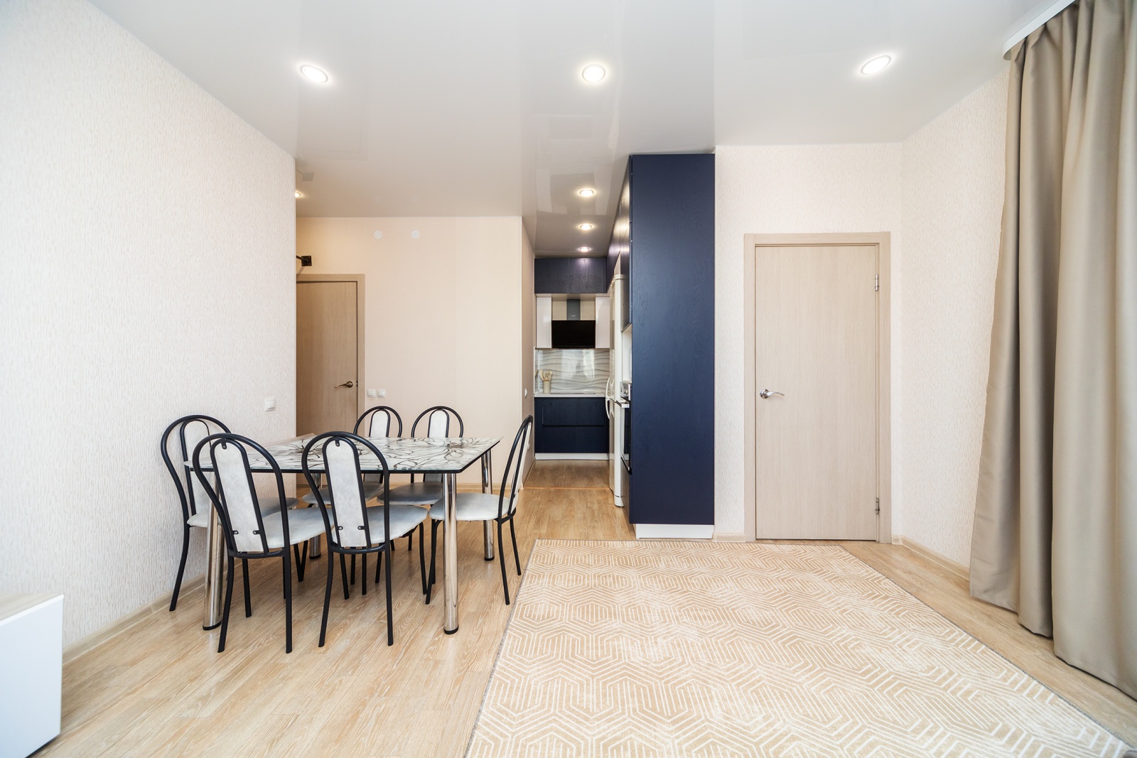 2-к квартира с просторной кухней-гостиной