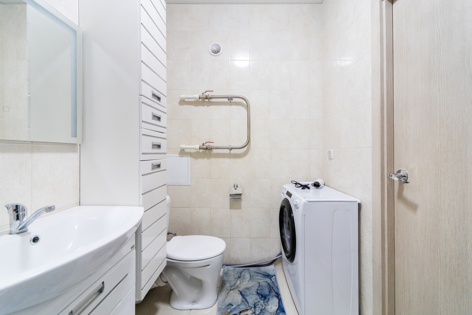 2-к квартира с просторной кухней-гостиной