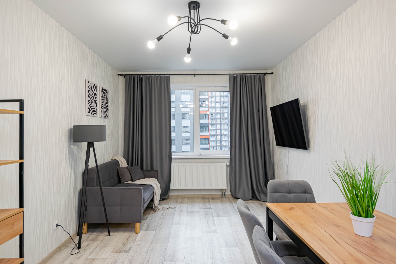 Уютная евро 3 комнатная квартира в ЖК Погода