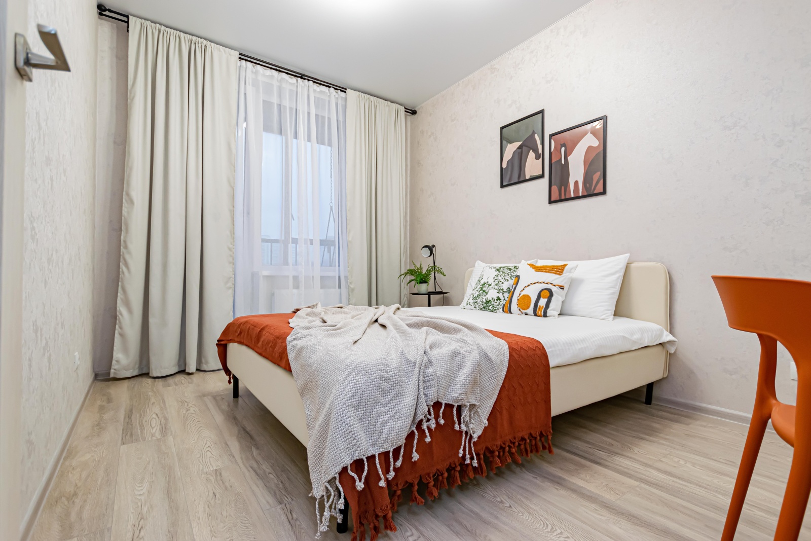 Уютная однокомнатная квартира в Перми