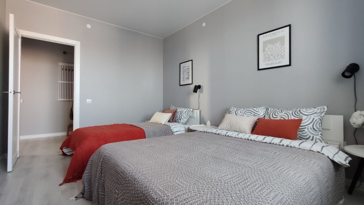 Светлая 2-к квартира в Кировском районе