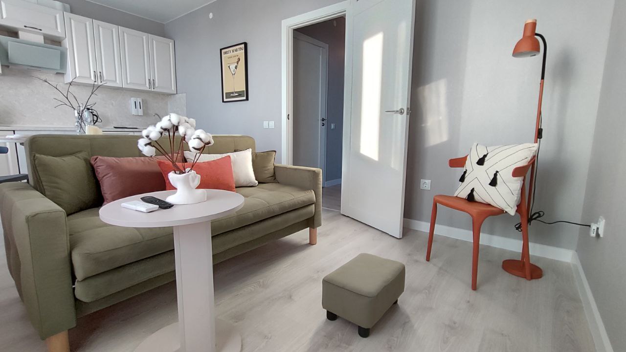 Светлая 2-к квартира в Кировском районе