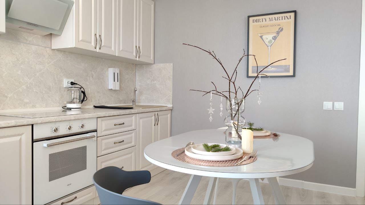 Светлая 2-к квартира в Кировском районе