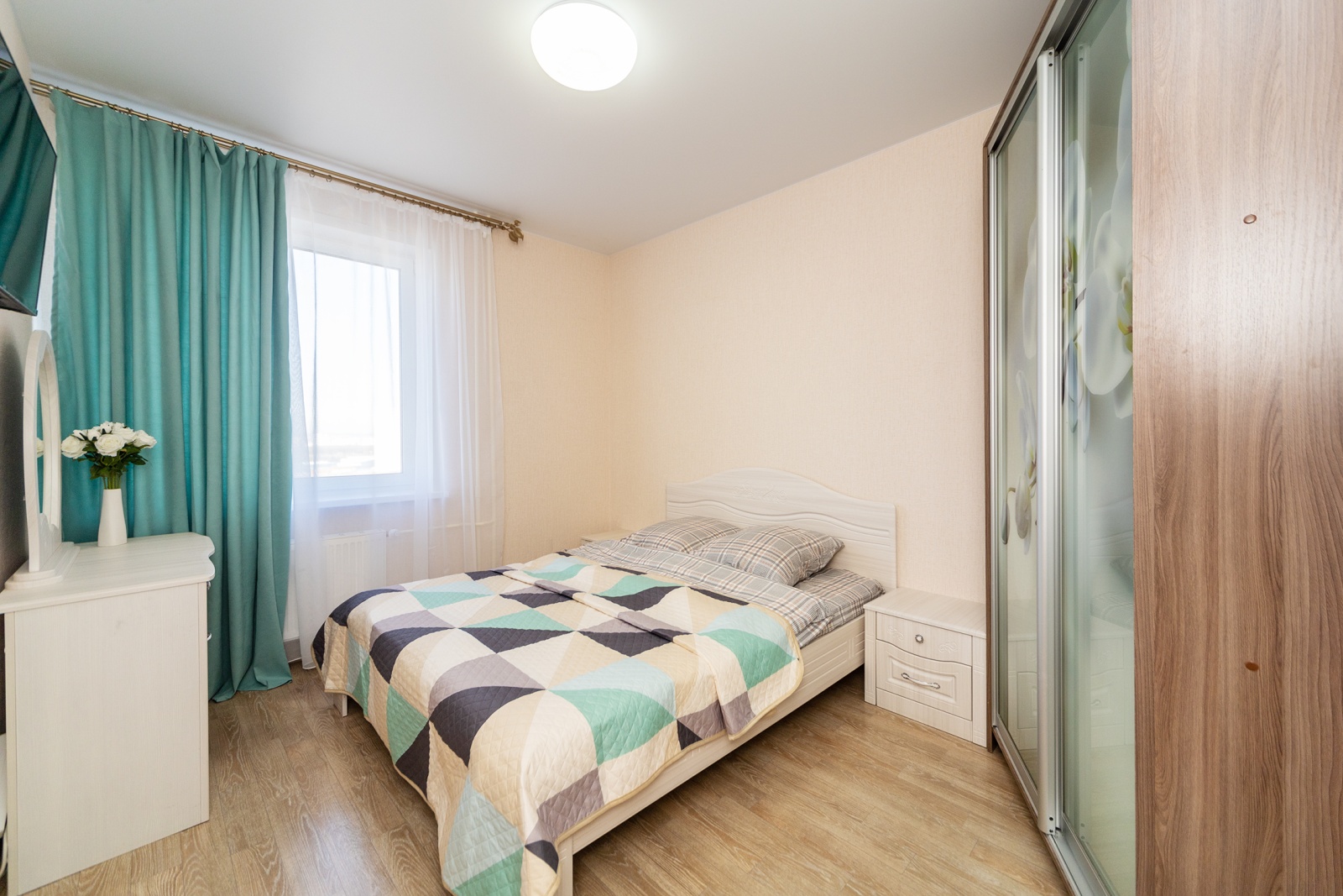 2-к квартира с просторной кухней-гостиной